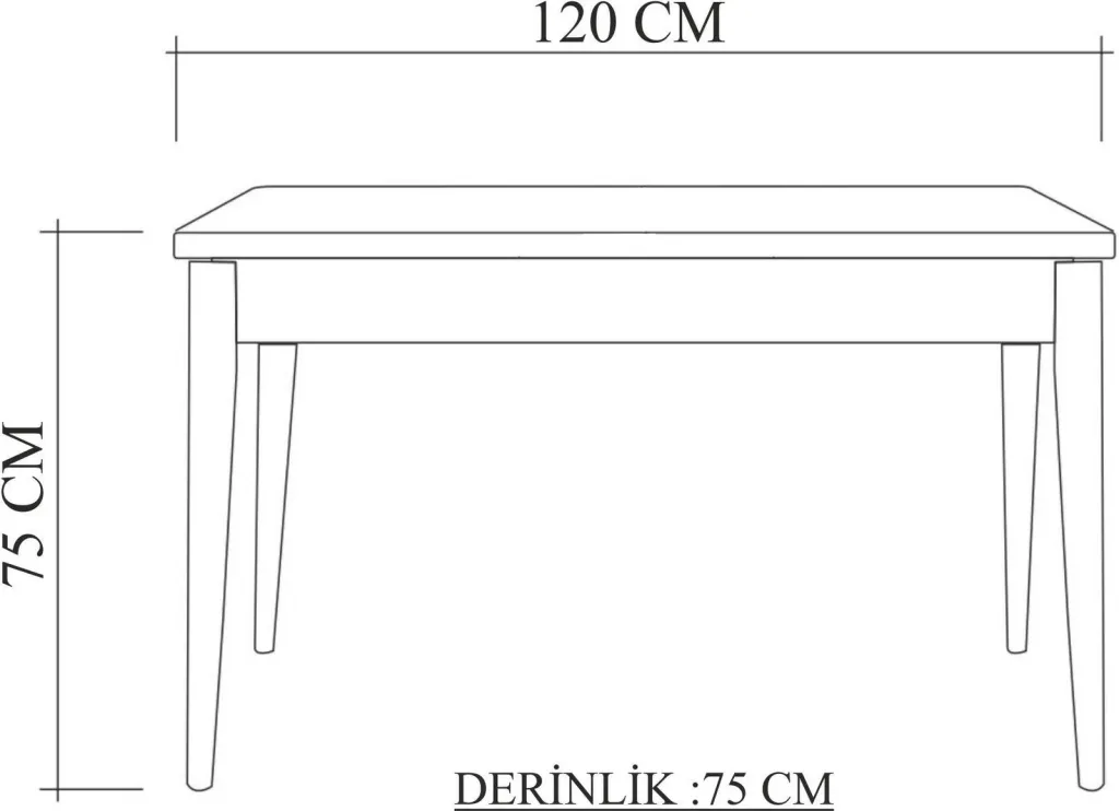 Set tavoline me dy ulëse, ngjyrë e bardhë dhe e gjelbër, Skye Decor Costa 0400 (3 copë) - 6