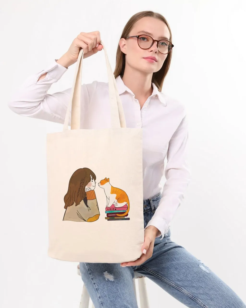Çantë Tote Zoozie Bags, krem, 1160 - 4