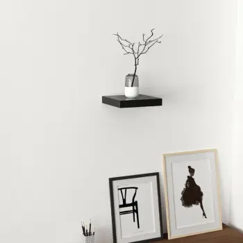 Raft muri Skye Decor, Gizli 23, ngjyrë e zezë e shndritshme