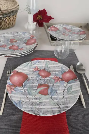 Set pjatash shërbimi (6 copë), Hermia Concept, ST040106F022AJ44300MAS3T00