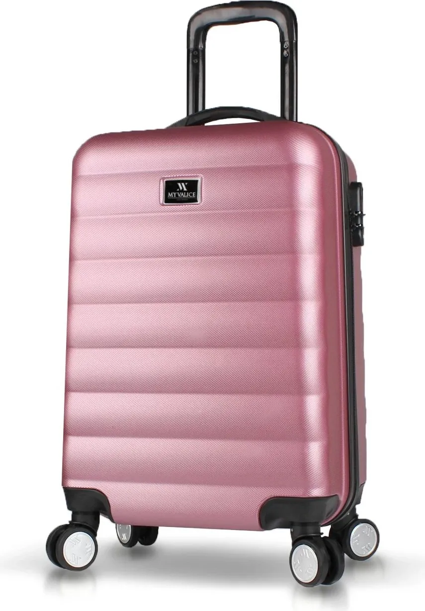 Valixhe udhëtimi, ngjyrë rozë e artë, Zoozie Bags, 6704 - 1