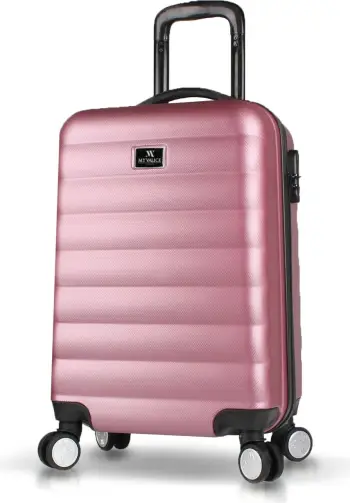 Valixhe udhëtimi, ngjyrë rozë e artë, Zoozie Bags, 6704