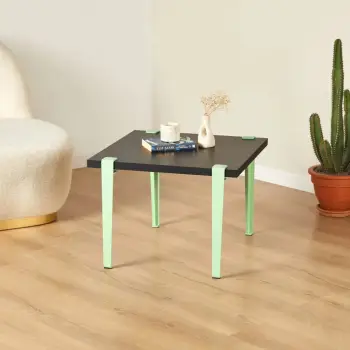 Tavolinë kafeje Skye Decor, anthracite, mint, green