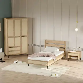 Set dhome për të rinj Skye Decor, ngjyrë lisi, ON23-SU