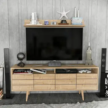 Konsolë TV Skye Decor, ngjyrë Sapphire, Ola