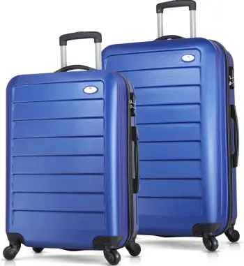 Set valixhesh (2 copë), ngjyrë kaltër, Zoozie Bags, 6479