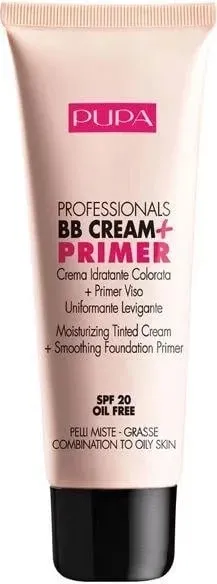 BB krem & primer Pupa Milano Professionals 001 Nude SPF20 50ml - 1