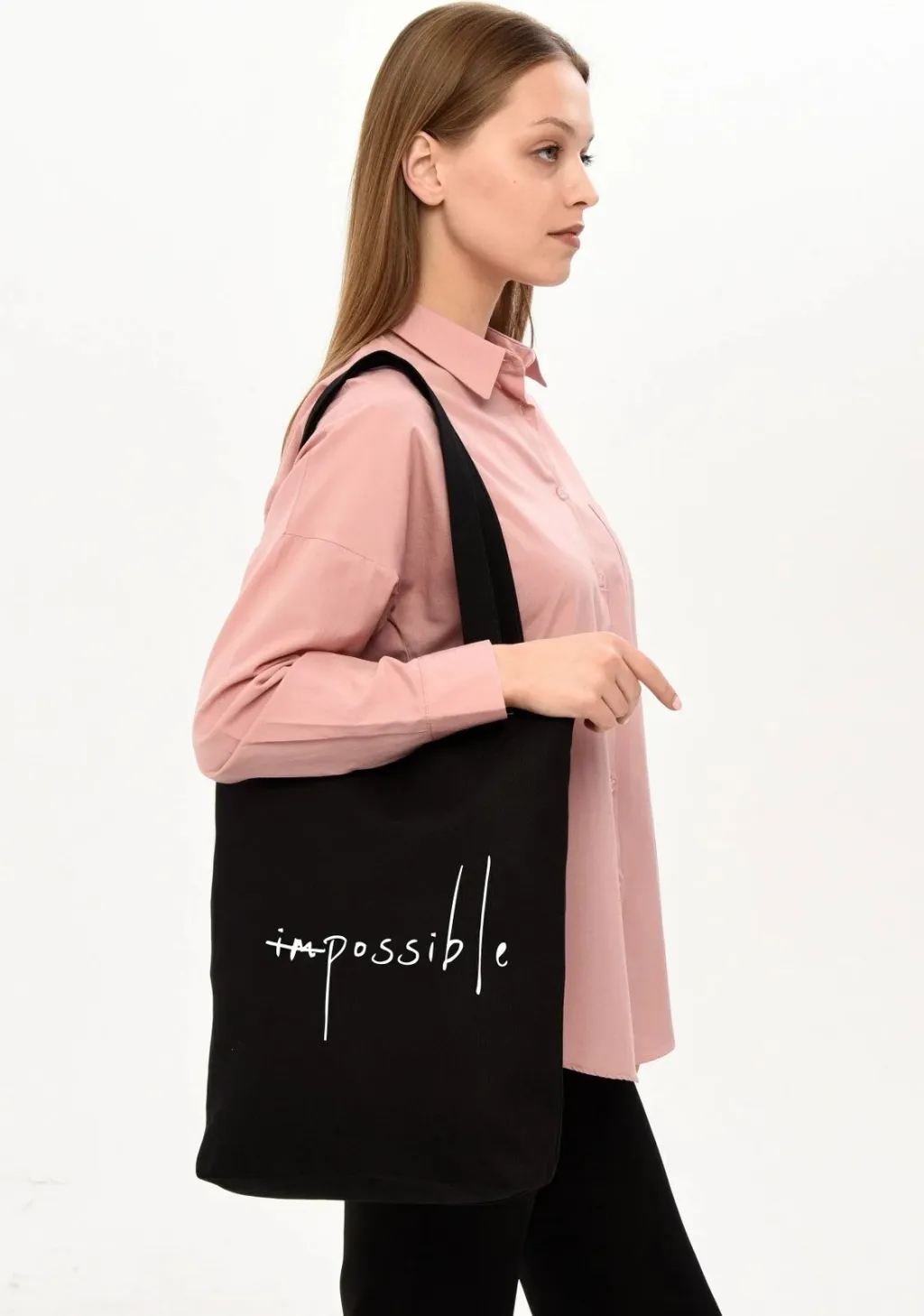 Çantë tote Zoozie Bags, e zezë, 1508 - 3