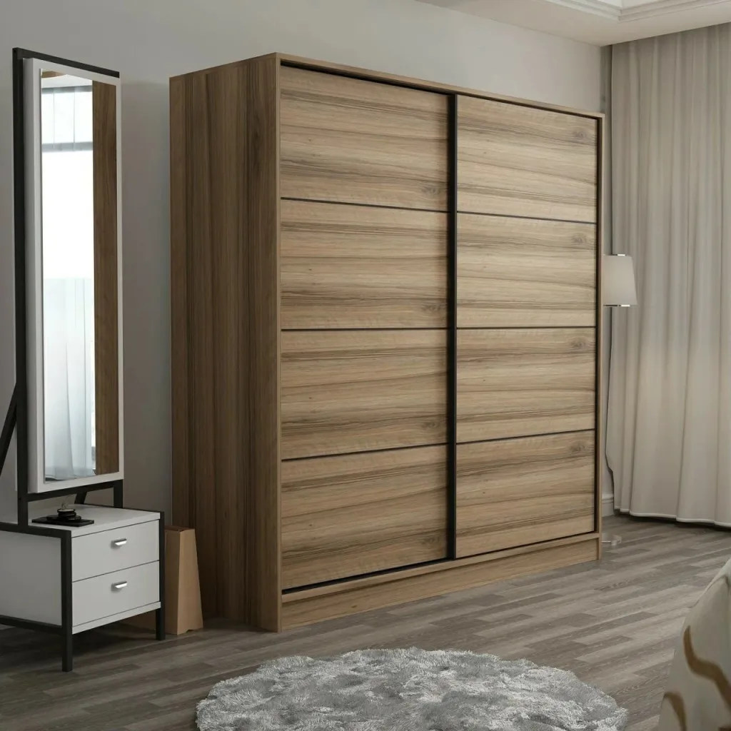 Dollap rrobash Dore, Skye Decor, 220x210x60 cm - 2