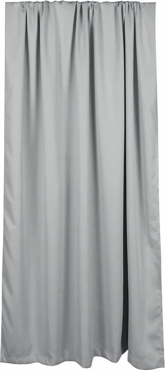 Perde ngjyrë gri e çelët, Aberto Design, 140x250cm - 2