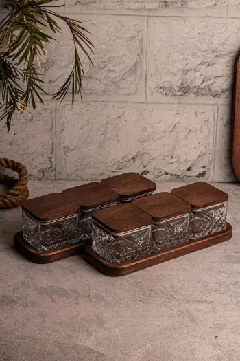 Set pjatash të vogla prej qelqi, 14 copë, Hermia Concept, Milla Kare 8