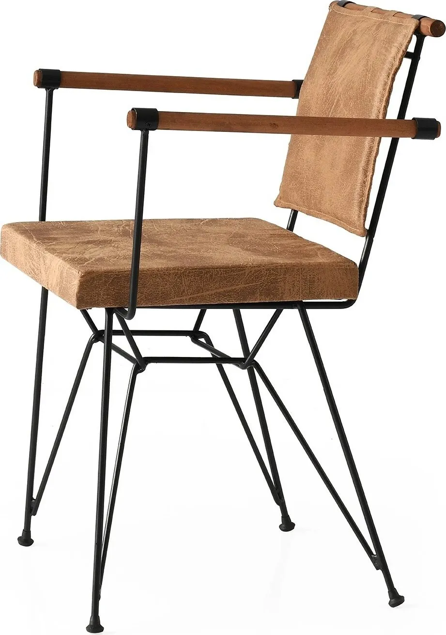 Set karrigesh (2 copë) Skye Decor, Penyez, kafe, 52x52x82cm - 2