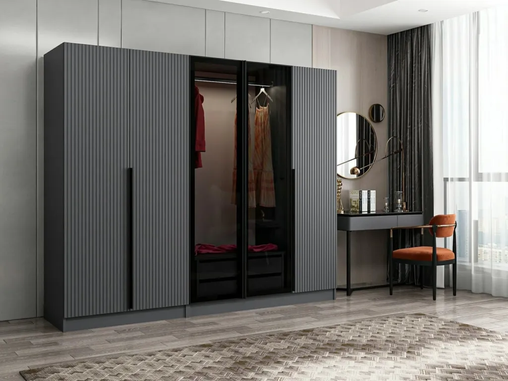 Dollap garderobe Fume, Skye Decor, Kale Plus - 7803 - 1