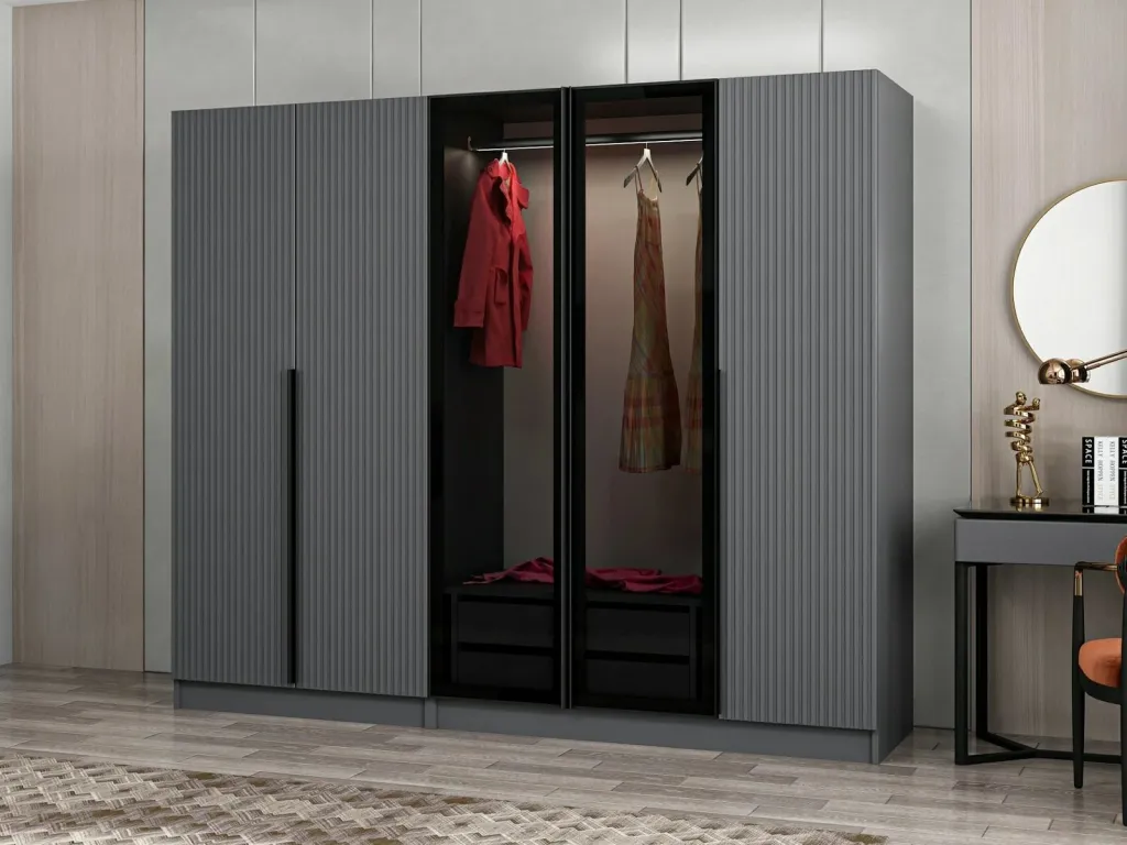 Dollap garderobe Fume, Skye Decor, Kale Plus - 7803 - 3
