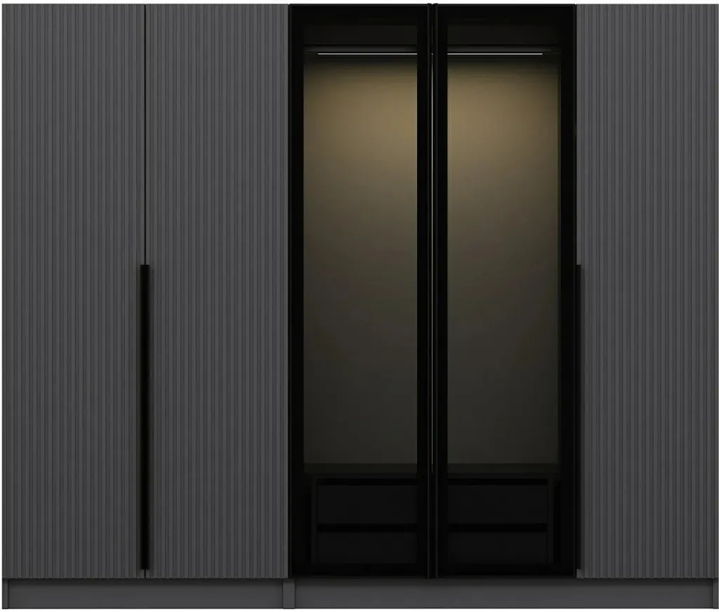 Dollap garderobe Fume, Skye Decor, Kale Plus - 7803 - 6