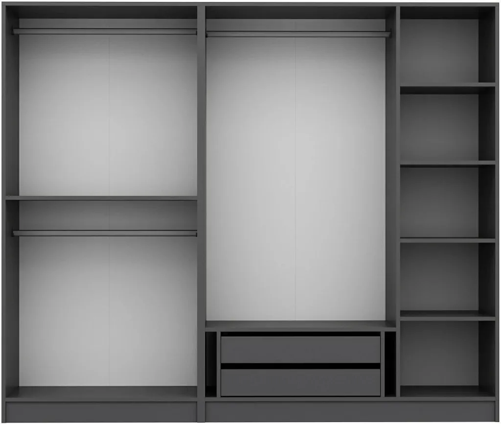 Dollap garderobe Fume, Skye Decor, Kale Plus - 7803 - 7