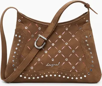 Çantë për femra Desigual Yankee Manaos, kafe