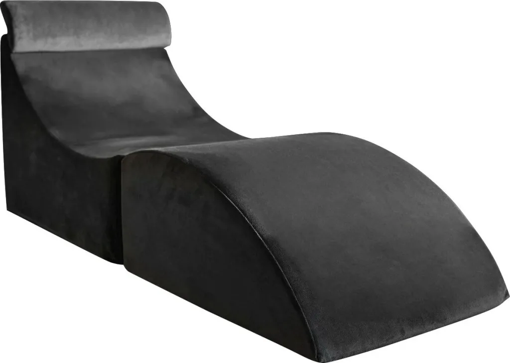 Divan Bella, kadife, ngjyrë antracit, Atelier del Sofa - 6