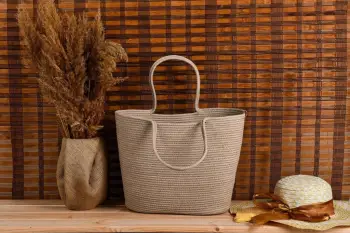 Çantë tote Zoozie Bags, Ezekiel, bezhë