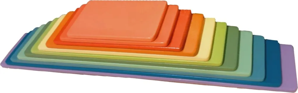Lodër shumëngjyrëshe Skye Decor, pastel, për fëmijë - 1