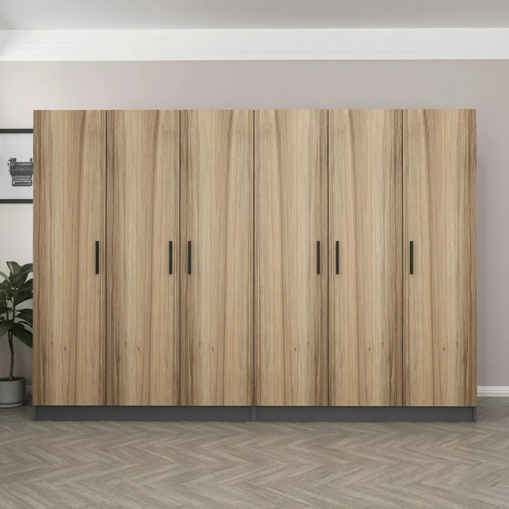 Dollap Skye Decor, ngjyrë dore, 270x190x52cm - 2