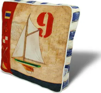 Jastëk dekorativ Aberto Design, YM1017, shumëngjyrësh, 42x42cm