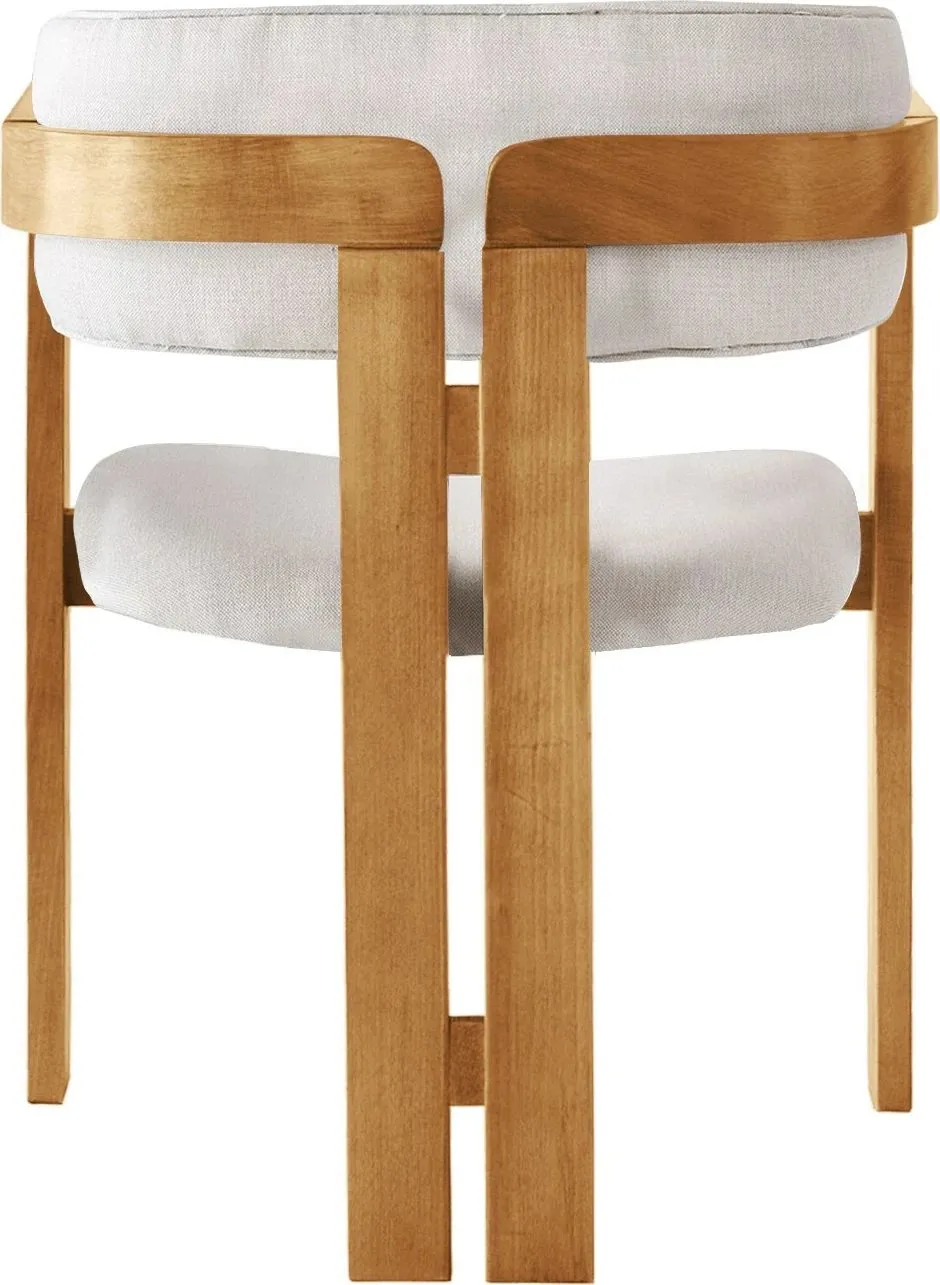 Karrige Skye Decor, krem dhe lis, CO-044 - 2