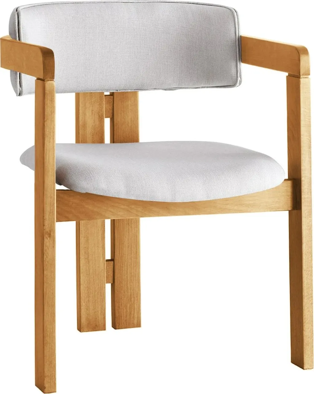 Karrige Skye Decor, krem dhe lis, CO-044 - 3