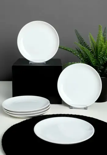 Set pjatash ëmbëlsirash qeramike (6 copë), Hermia Concept, ST025506F001A000000MAYD100