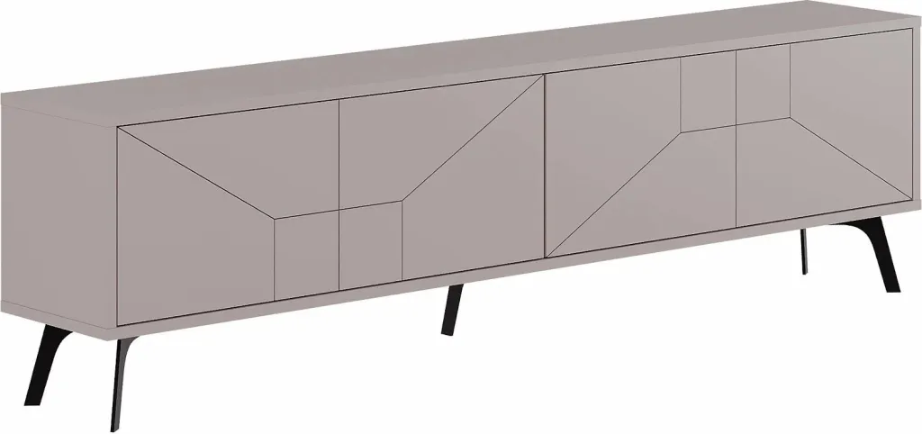 Komodë TV Skye Decor, ngjyrë mocha e çelët - 5