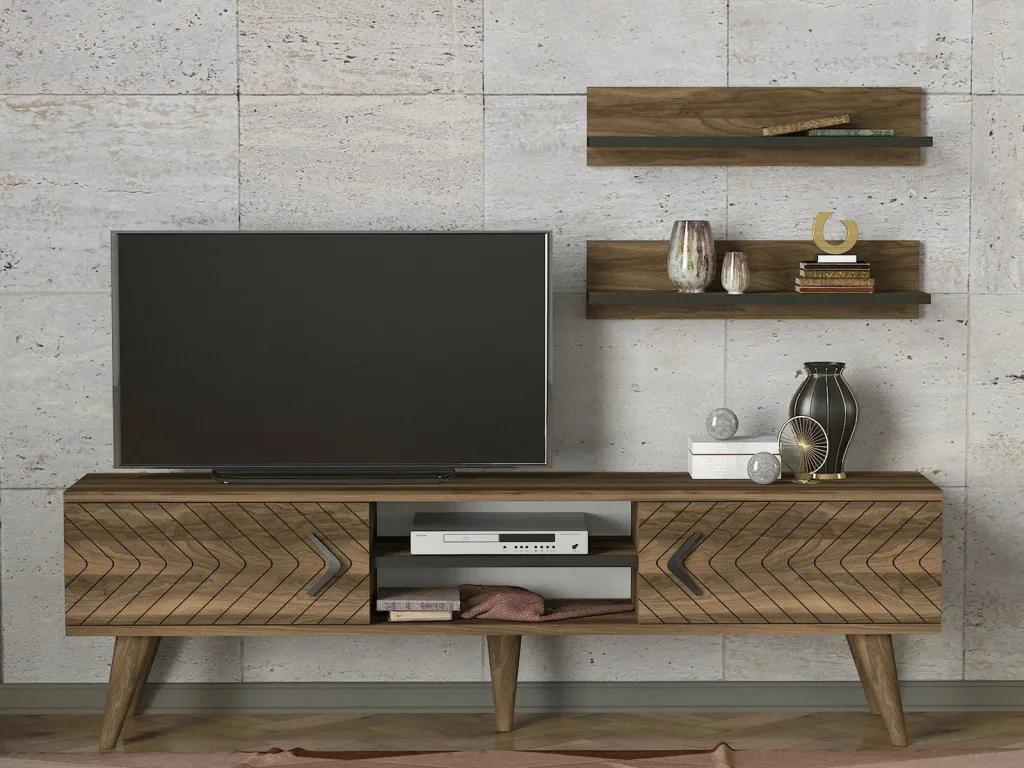 Njësi TV Skye Decor, Legato, ngjyrë arre - 1