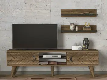 Njësi TV Skye Decor, Legato, ngjyrë arre