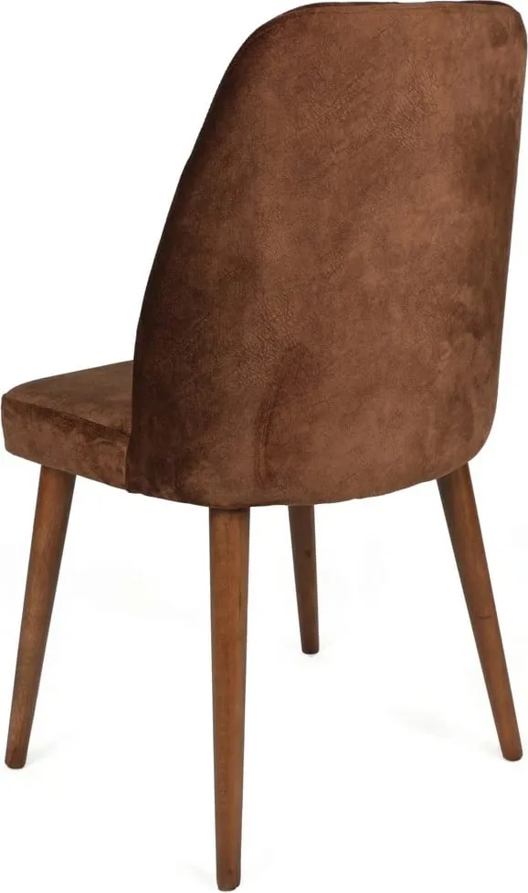 Set karrigesh (4 copë), Skye Decor, Alfa-466 V4, kafe dhe arre - 3