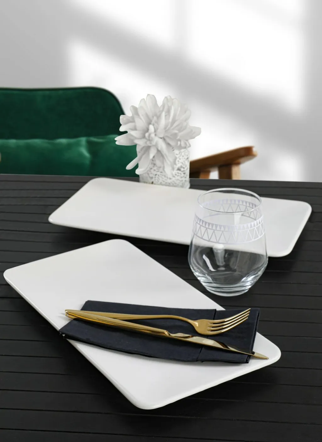Set pjatash (2 copë), Hermia Concept, ngjyrë e bardhë mat, ST032002F022A000000MAKYK01 - 4