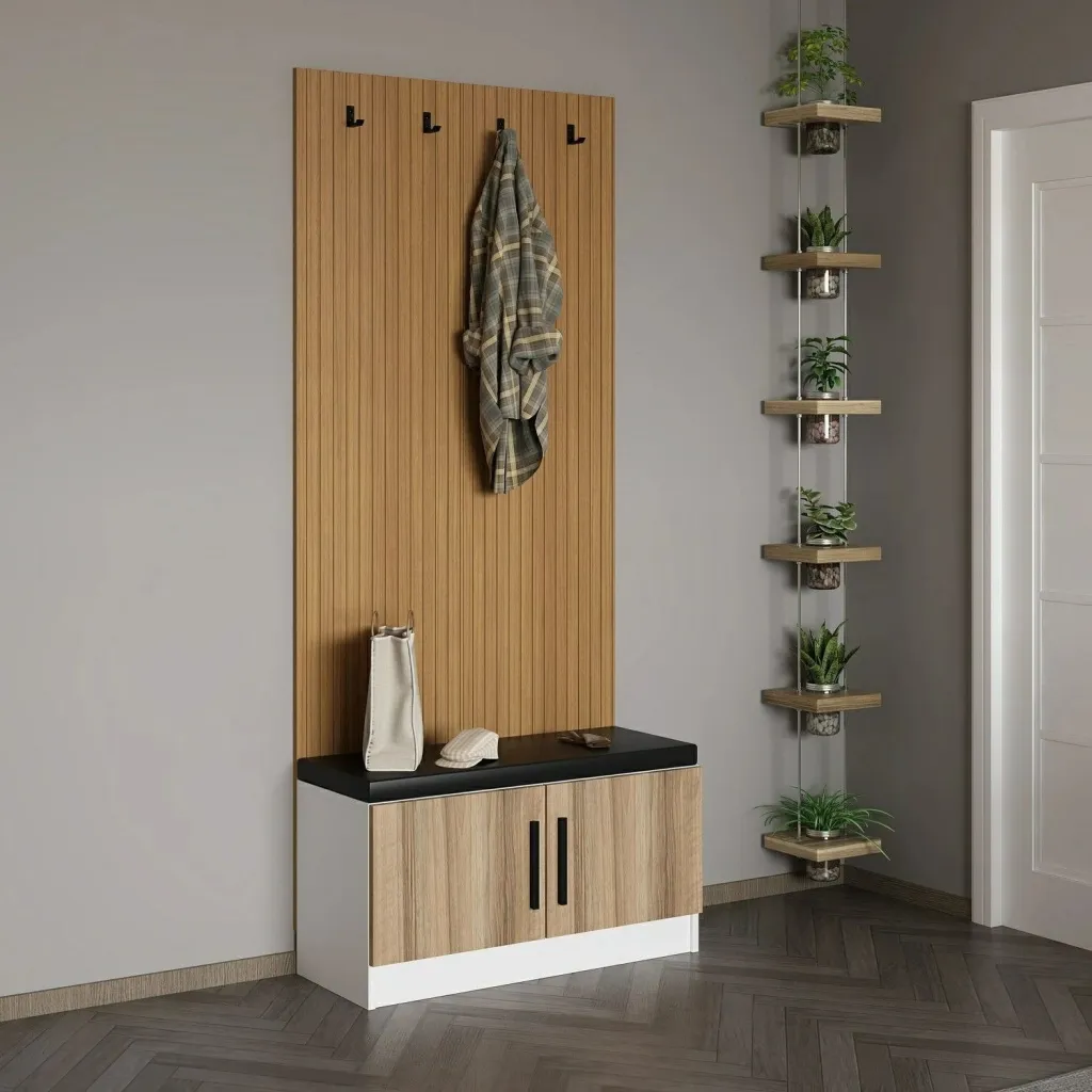 Stendë për korridor, ngjyrë arre, Skye Decor, Noah - 8299 - 2