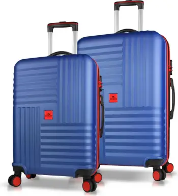 Set valixhesh (2 copë), Zoozie Bags, 8425, ngjyrë blu e errët