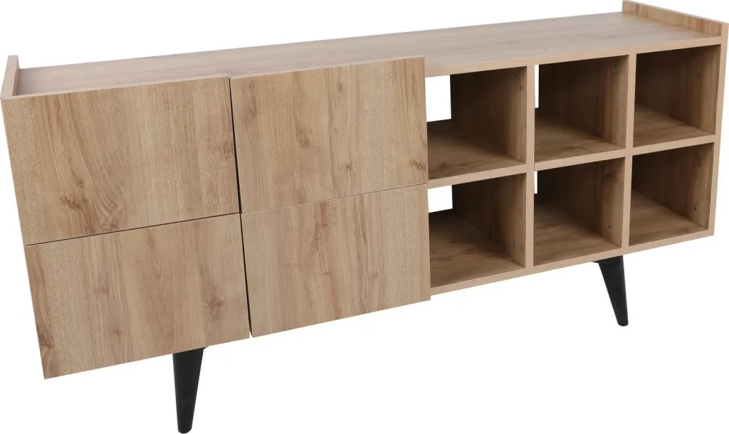Konsol Skye Decor, ngjyrë lisi, 150x42x71cm - 2