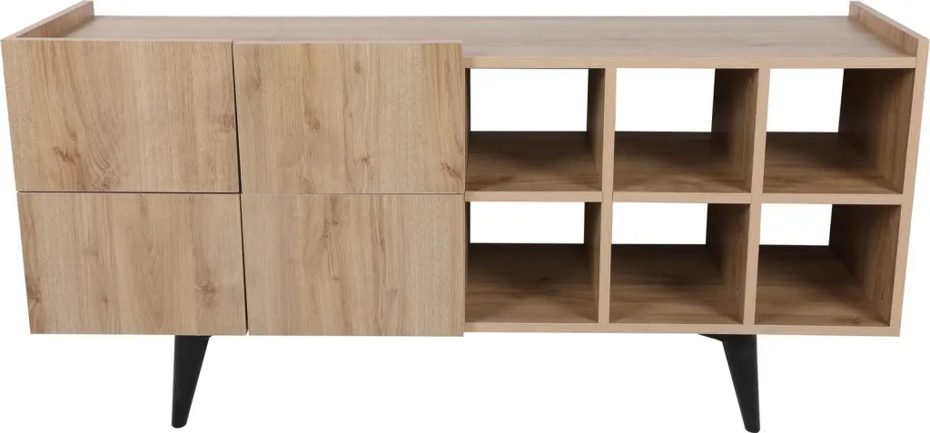 Konsol Skye Decor, ngjyrë lisi, 150x42x71cm - 6