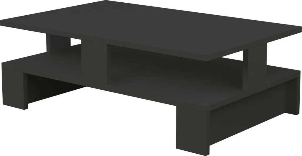 Tavolinë e ulët për kafe, ngjyrë antracit, Skye Decor Mansu - 2