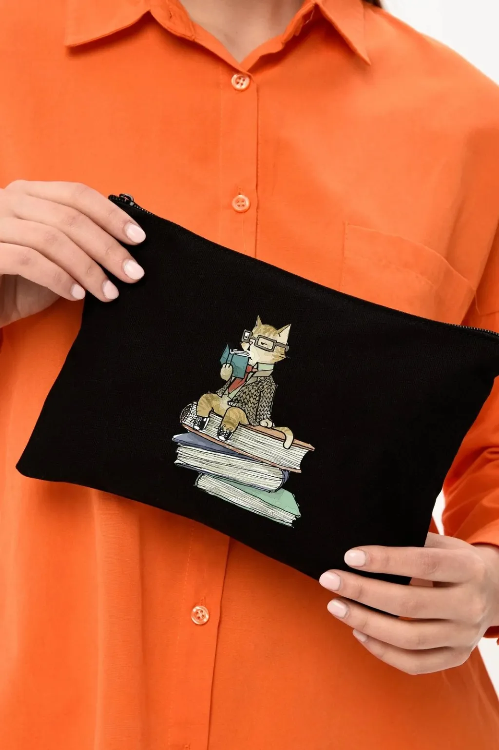 Çantë për make-up Zoozie Bags, 1832, e zezë - 6