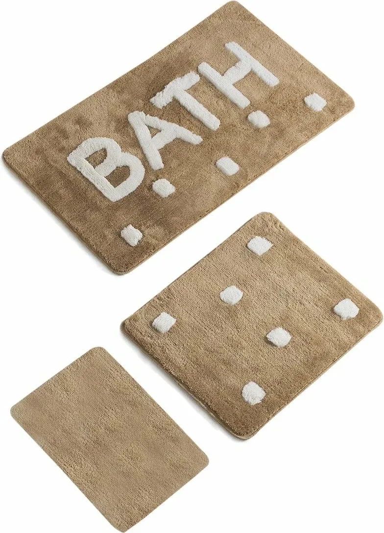 Set tapetash akrilike për banjo, 3 copë, Mijölnir, shumëngjyrësh - 3