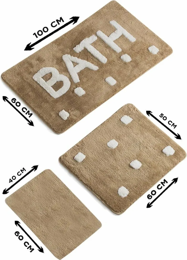 Set tapetash akrilike për banjo, 3 copë, Mijölnir, shumëngjyrësh - 4