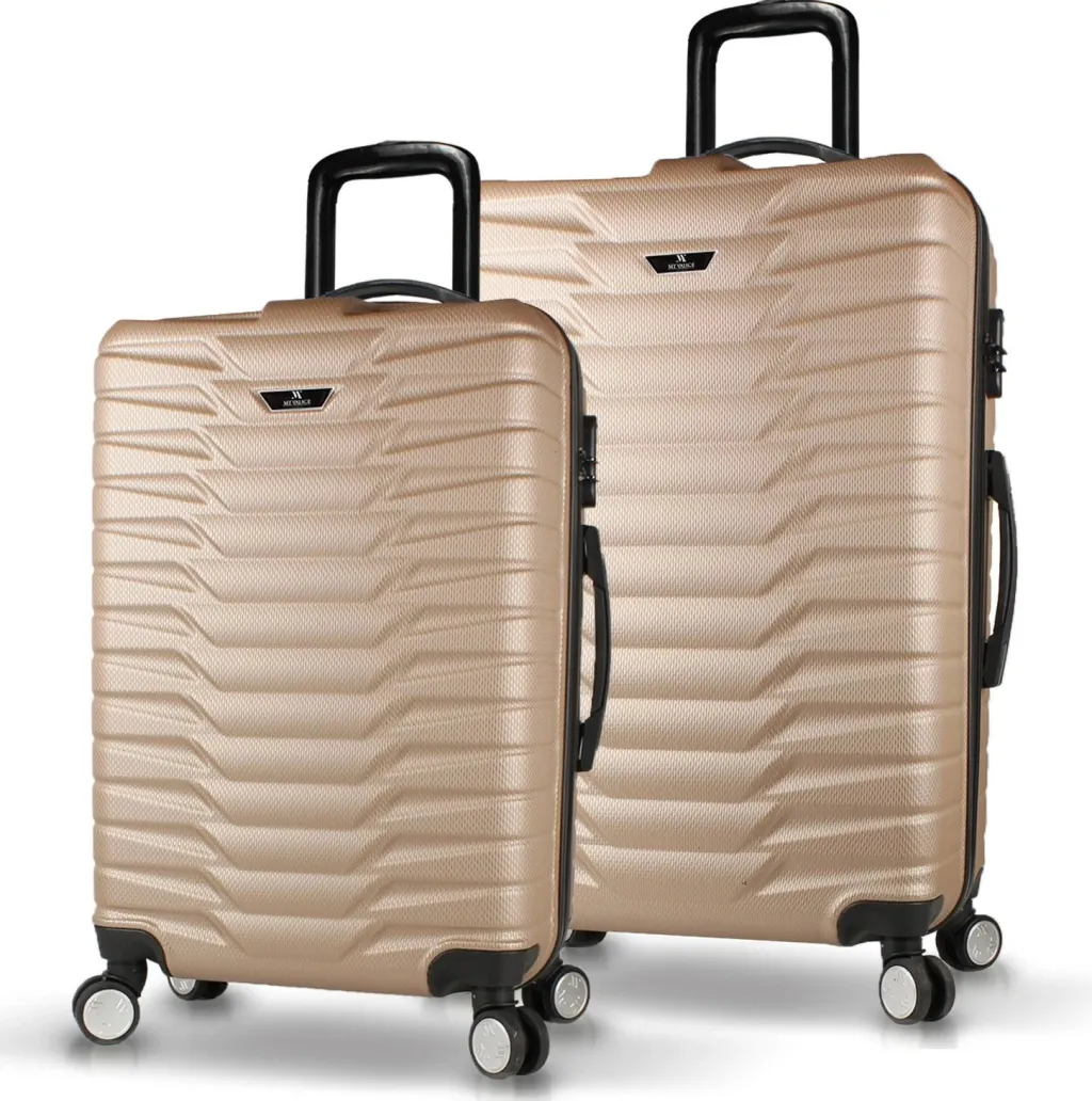 Set valixhesh (2 copë), Zoozie Bags, 5783, ngjyrë ari - 1