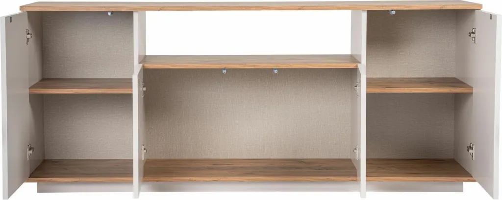 Konsol Skye Decor, Arista, ngjyrë cashmere dhe Atlantic Pine - 8