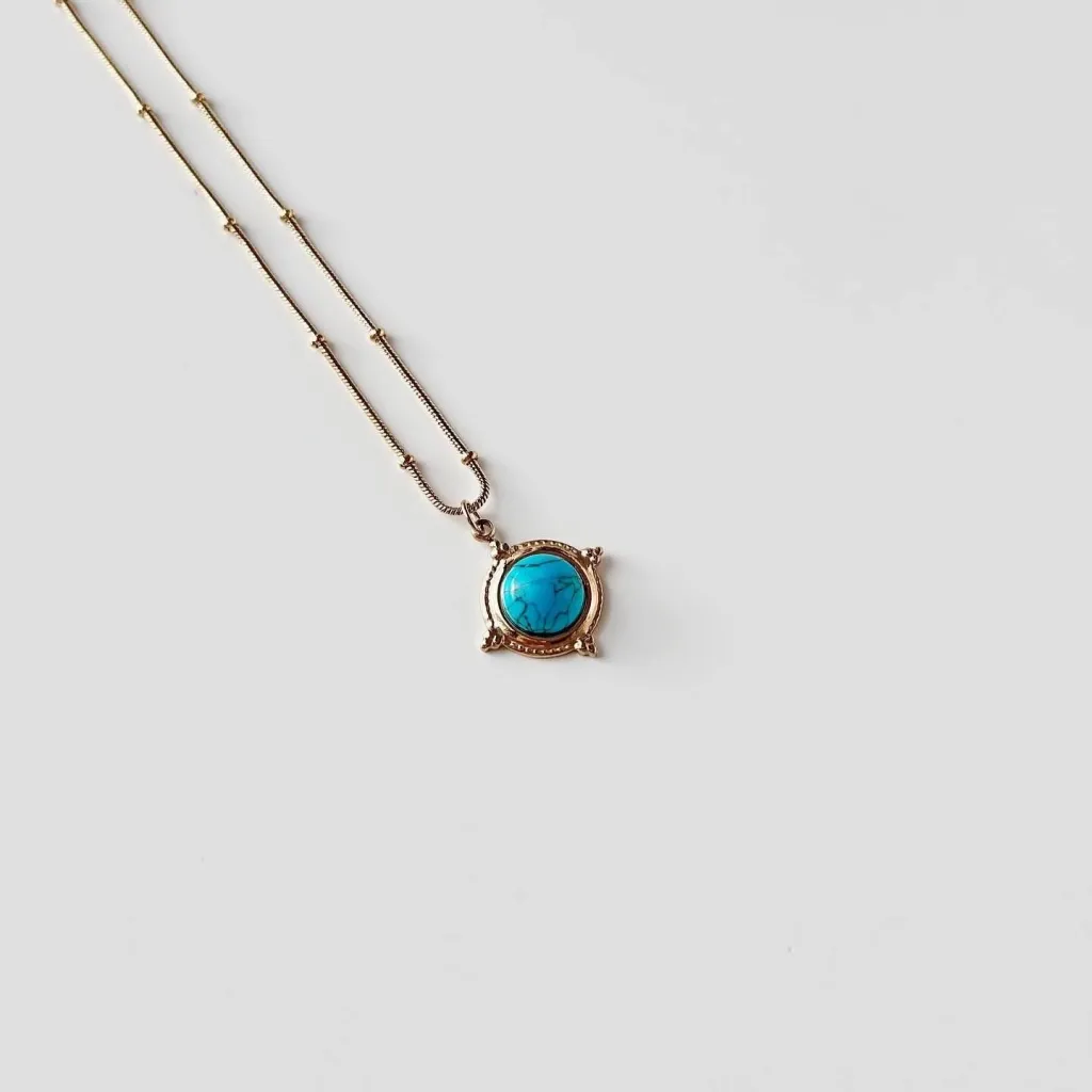 Varëse çeliku Jumeon, Finlandë, ngjyrë turquoise dhe ari - 1