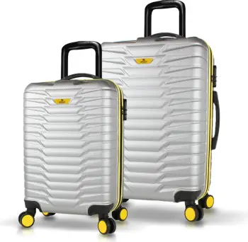 Set valixhesh (2 copë), ngjyrë gri, Zoozie Bags, 5639