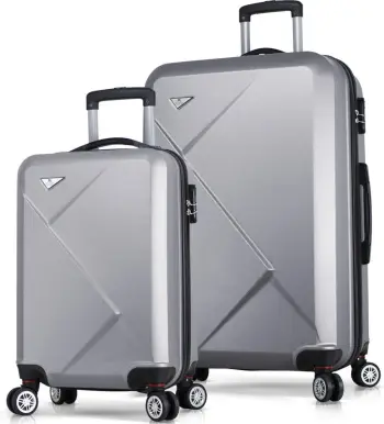 Set valixhesh (2 copë), ngjyrë gri, Zoozie Bags, 4902
