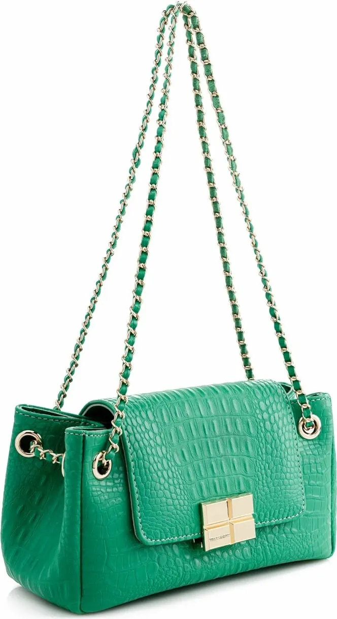 Çantë krahu, ngjyrë e gjelbër, model Siena, Vince Camuto - 2