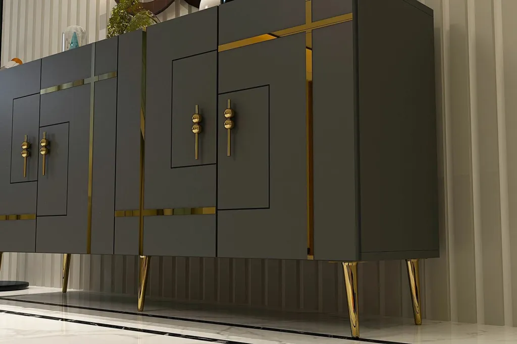 Konsol Skye Decor, Line KB150, anthracite dhe ari - 3