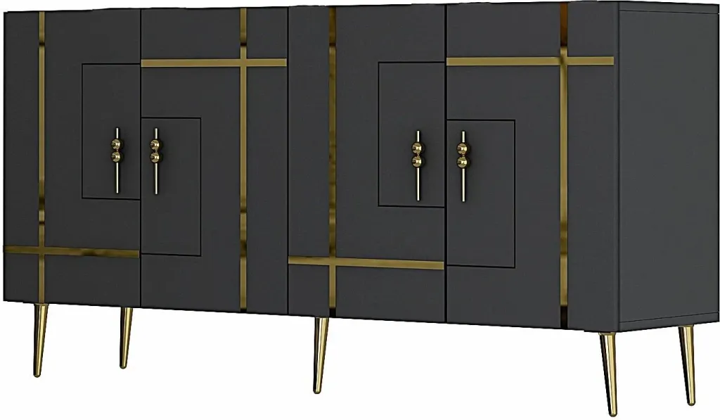 Konsol Skye Decor, Line KB150, anthracite dhe ari - 5